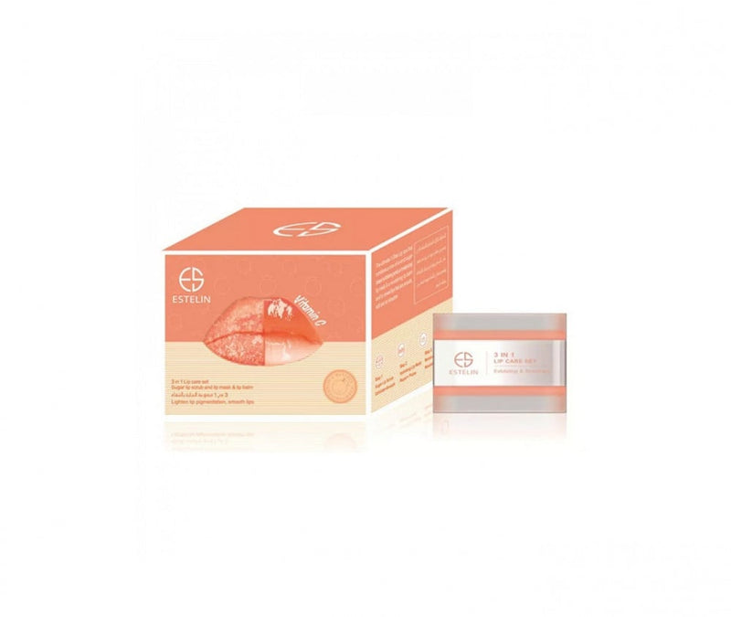Estelin 3-in-1 Lip Care Set, Vitamin C Extract, 5g
