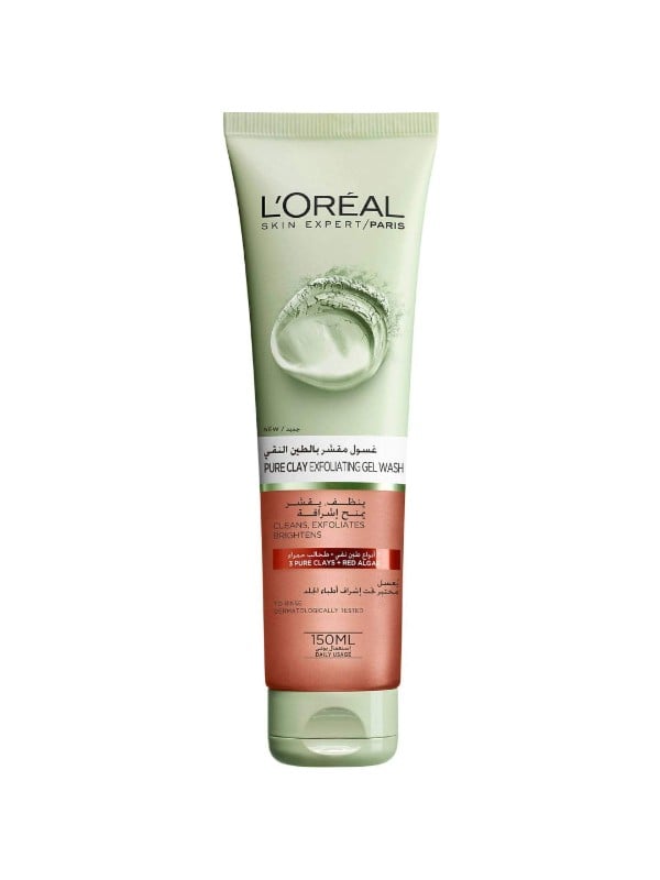 L'Oreal Paris Clay Red Algae Detox Face Wash - 150ml