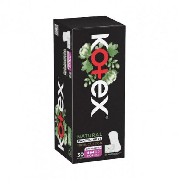 Kotex Normal Regular Daily Sanitary Pads, 30 Count