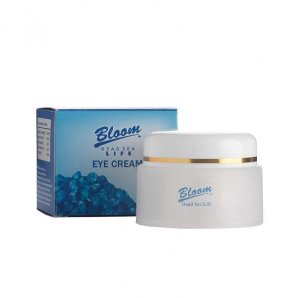 Bloom Dead Sea Minerals Eye Cream with Vitamin E for Refreshed Eyes, 30ml