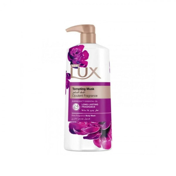 Lux Musk Body Wash, Scented Shower Gel, Moisturizing Formula, 700ml
