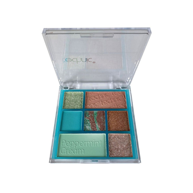 Technic Mint Cream Eyeshadow Palette 15 Shades 10.5g