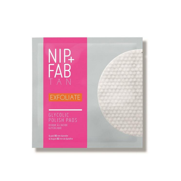 Nip + Fab Glycolic Fix Tanning Prep Pads with 3% Glycolic Acid, 4 Count