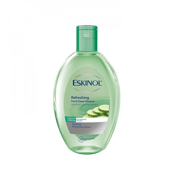 Eskinol Facial Cleanser Cucumber Extract Vitamins A and E 225ml