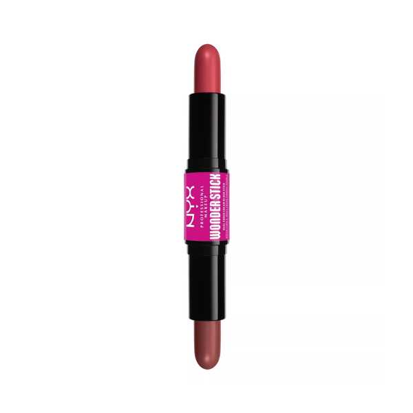 Nyx Wonder Stick Blush WSB03 Deep Coral and Peach Dual-Ended Cream